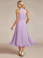 Miss | Jurk Dames Midi A - lijn Elegant - Chiffon - Miss Madera