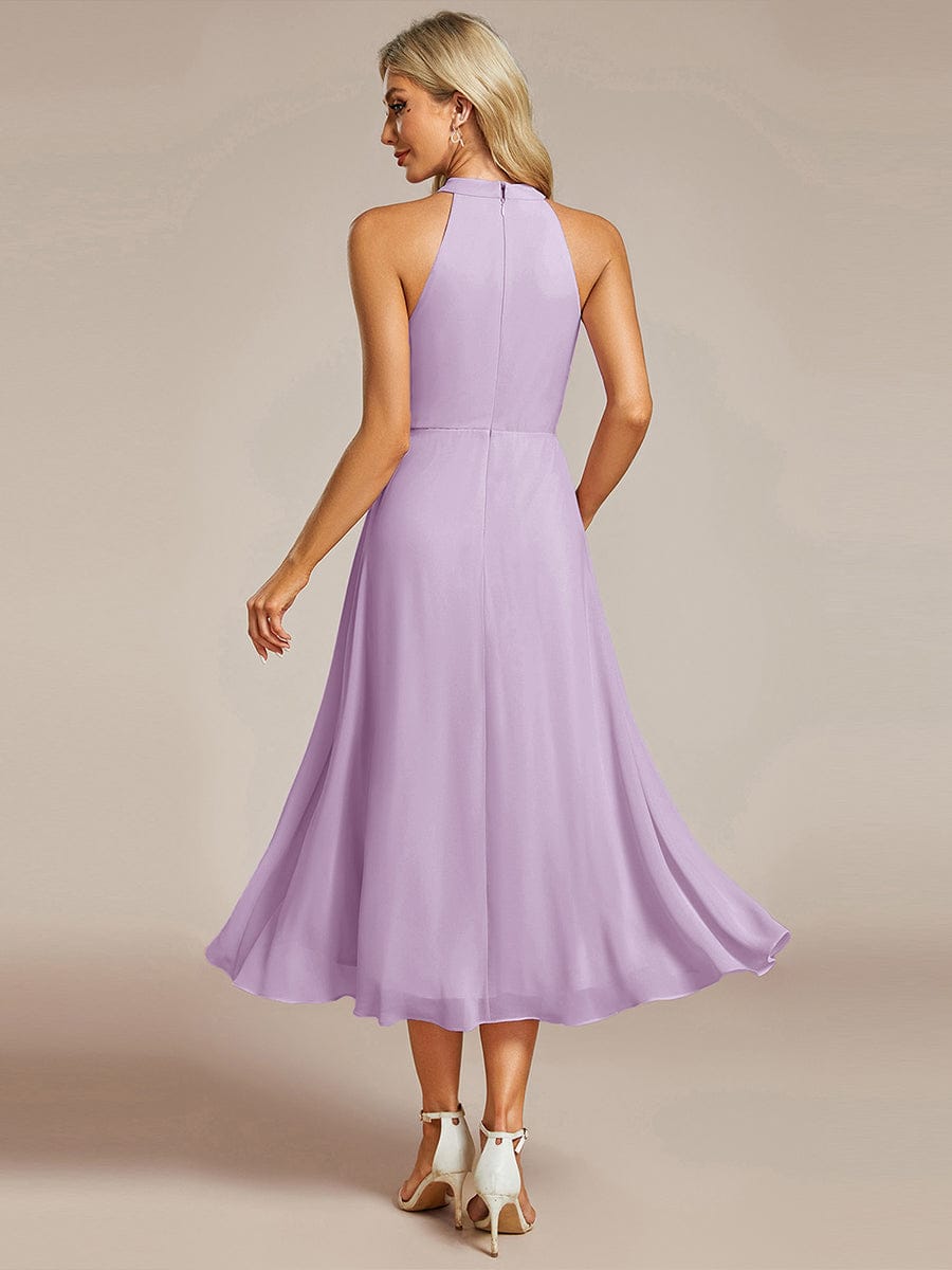 Miss | Jurk Dames Midi A - lijn Elegant - Chiffon - Miss Madera
