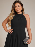 Miss | Jurk Dames Midi A - lijn Elegant - Chiffon - Miss Madera