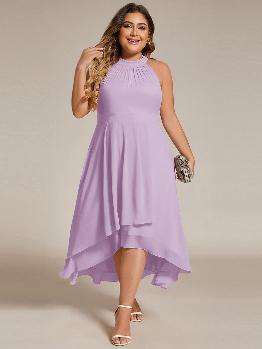 Miss | Jurk Dames Midi A - lijn Elegant - Chiffon - Miss Madera