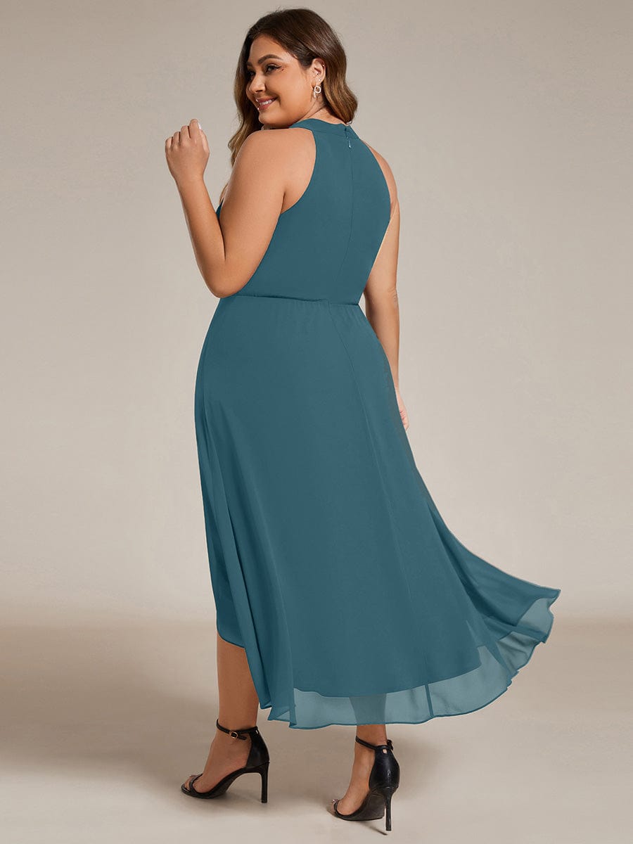 Miss | Jurk Dames Midi A - lijn Elegant - Chiffon - Miss Madera