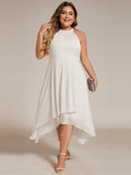 Miss | Jurk Dames Midi A - lijn Elegant - Chiffon - Miss Madera