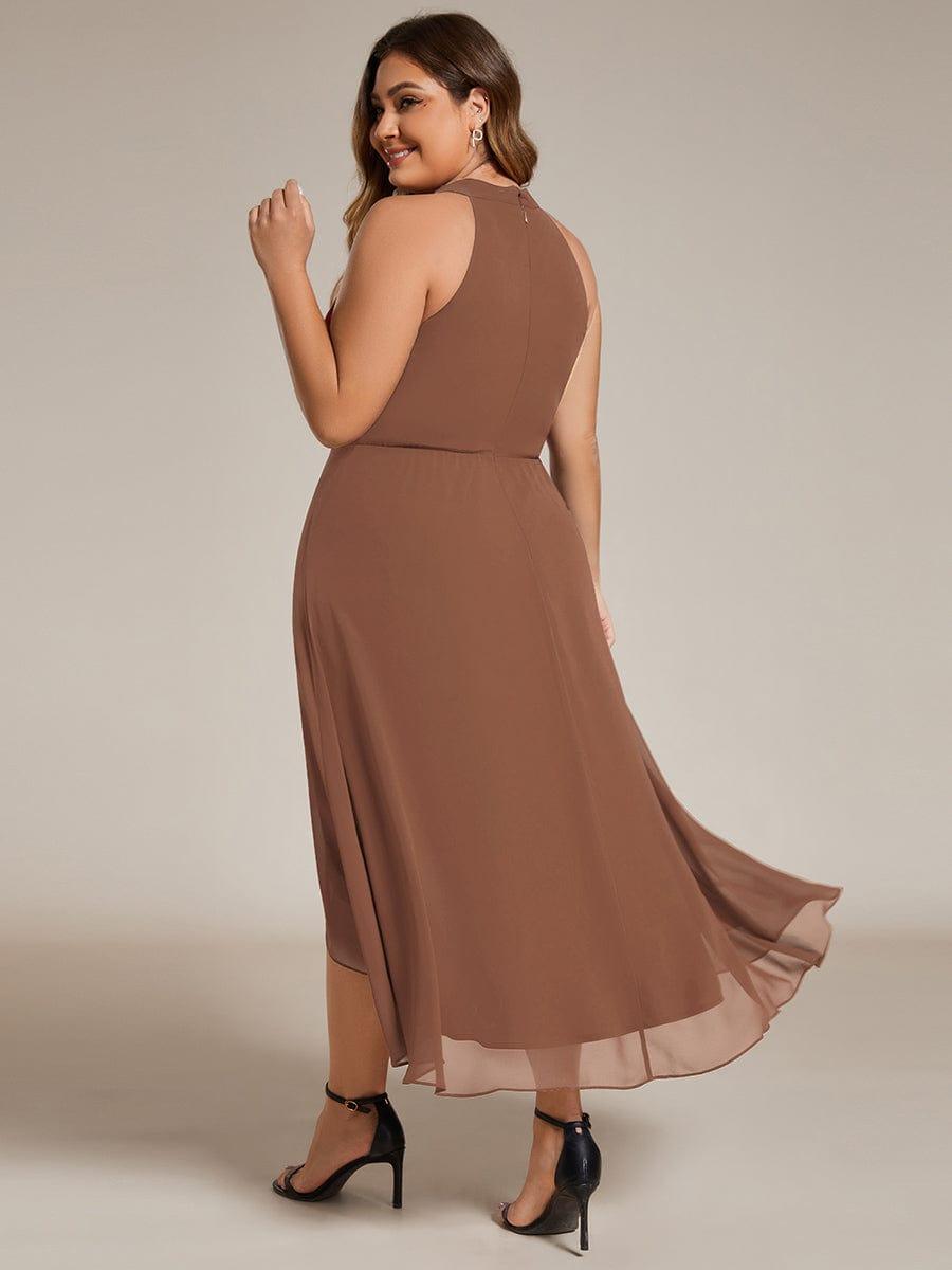 Miss | Jurk Dames Midi A - lijn Elegant - Chiffon - Miss Madera