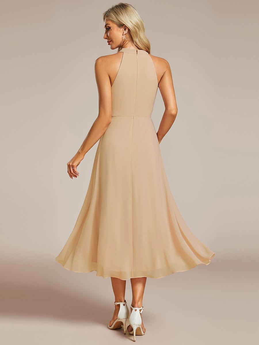 Miss | Jurk Dames Midi A - lijn Elegant - Chiffon - Miss Madera
