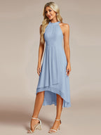 Miss | Jurk Dames Midi A - lijn Elegant - Chiffon - Miss Madera