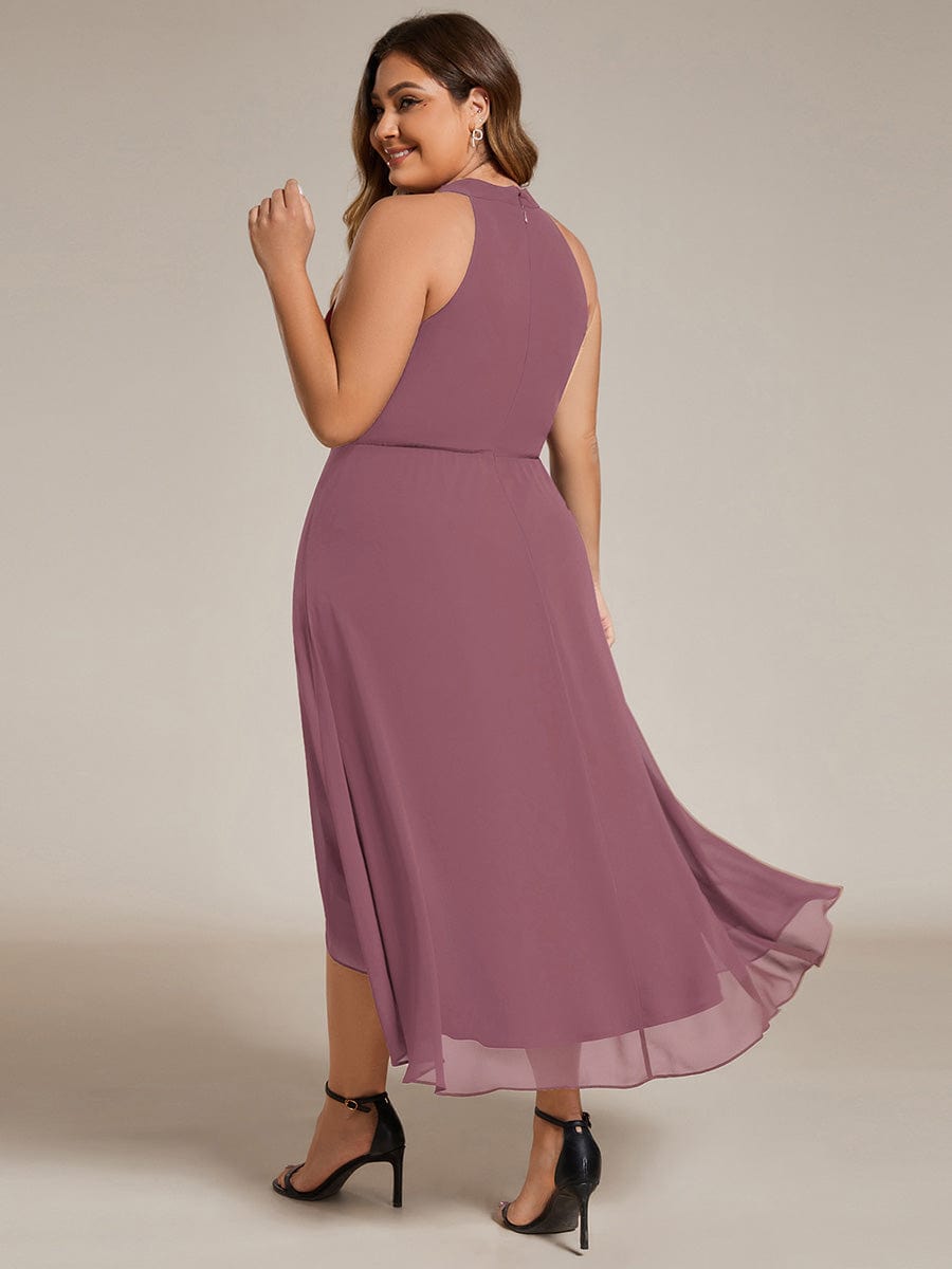 Miss | Jurk Dames Midi A - lijn Elegant - Chiffon - Miss Madera