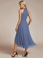 Miss | Jurk Dames Midi A - lijn Elegant - Chiffon - Miss Madera