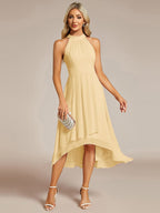 Miss | Jurk Dames Midi A - lijn Elegant - Chiffon - Miss Madera