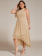 Miss | Jurk Dames Midi A - lijn Elegant - Chiffon - Miss Madera