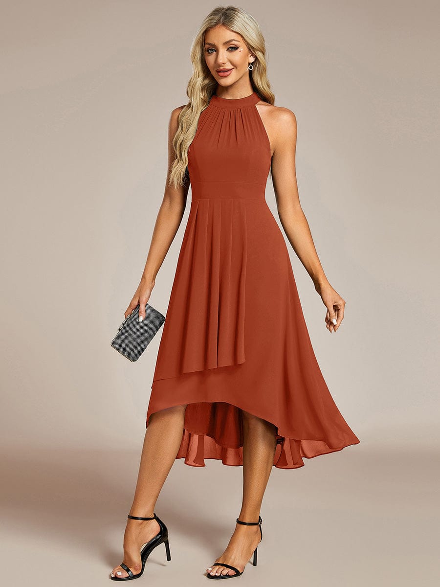 Miss | Jurk Dames Midi A - lijn Elegant - Chiffon - Miss Madera