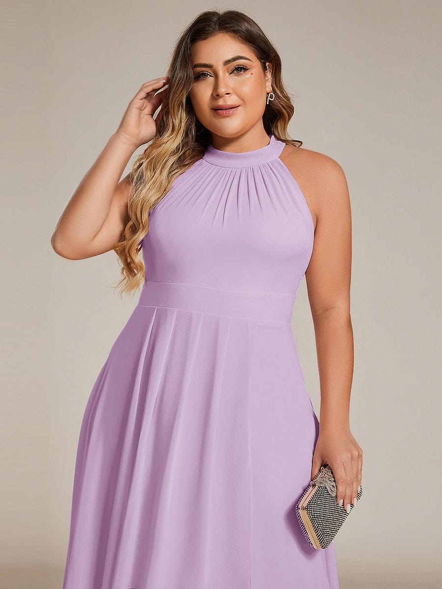 Miss | Jurk Dames Midi A - lijn Elegant - Chiffon - Miss Madera