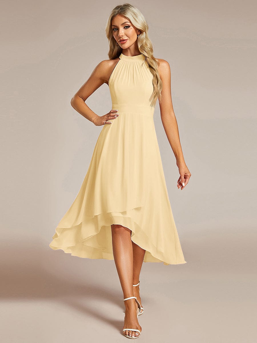 Miss | Jurk Dames Midi A - lijn Elegant - Chiffon - Miss Madera