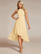 Miss | Jurk Dames Midi A - lijn Elegant - Chiffon - Miss Madera