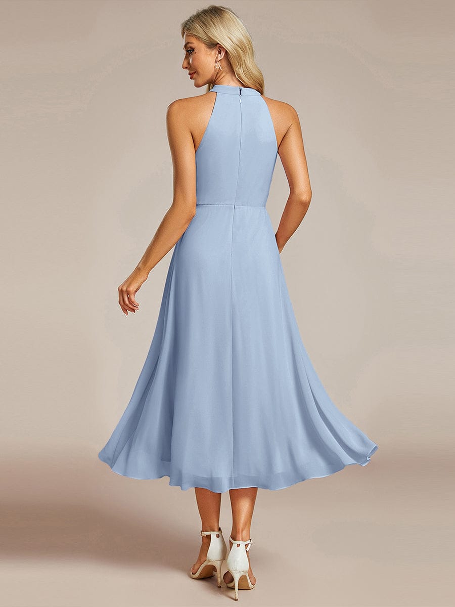 Miss | Jurk Dames Midi A - lijn Elegant - Chiffon - Miss Madera