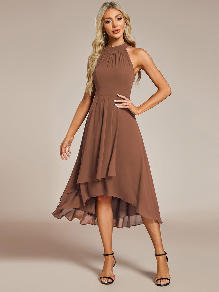 Miss | Jurk Dames Midi A - lijn Elegant - Chiffon - Miss Madera