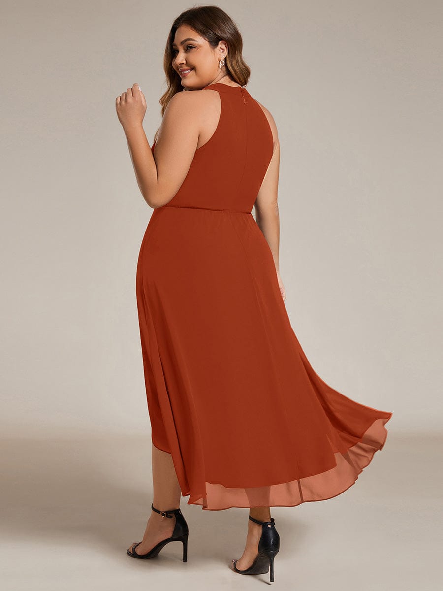 Miss | Jurk Dames Midi A - lijn Elegant - Chiffon - Miss Madera
