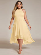 Miss | Jurk Dames Midi A - lijn Elegant - Chiffon - Miss Madera