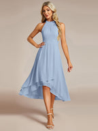 Miss | Jurk Dames Midi A - lijn Elegant - Chiffon - Miss Madera