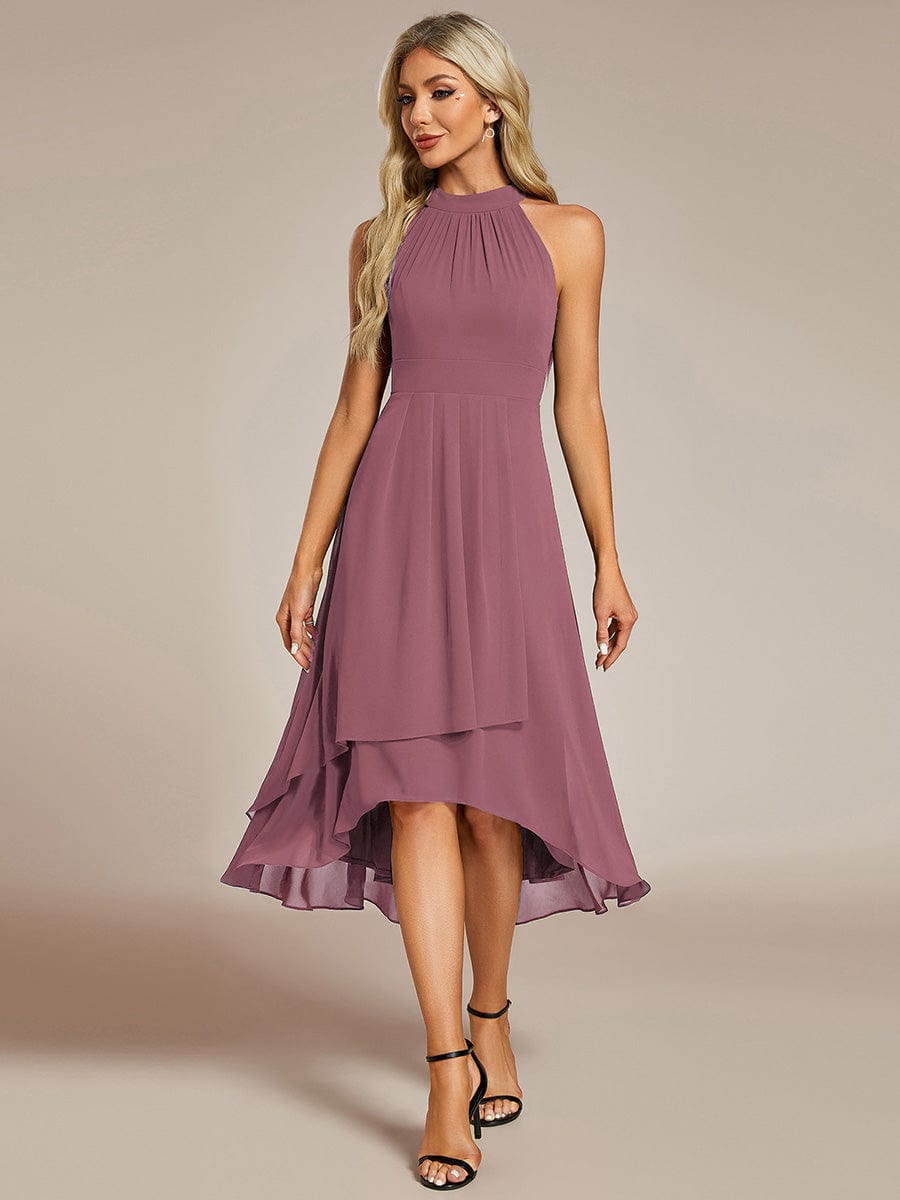 Miss | Jurk Dames Midi A - lijn Elegant - Chiffon - Miss Madera