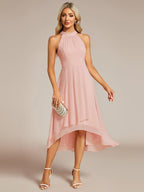 Miss | Jurk Dames Midi A - lijn Elegant - Chiffon - Miss Madera
