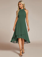 Miss | Jurk Dames Midi A - lijn Elegant - Chiffon - Miss Madera