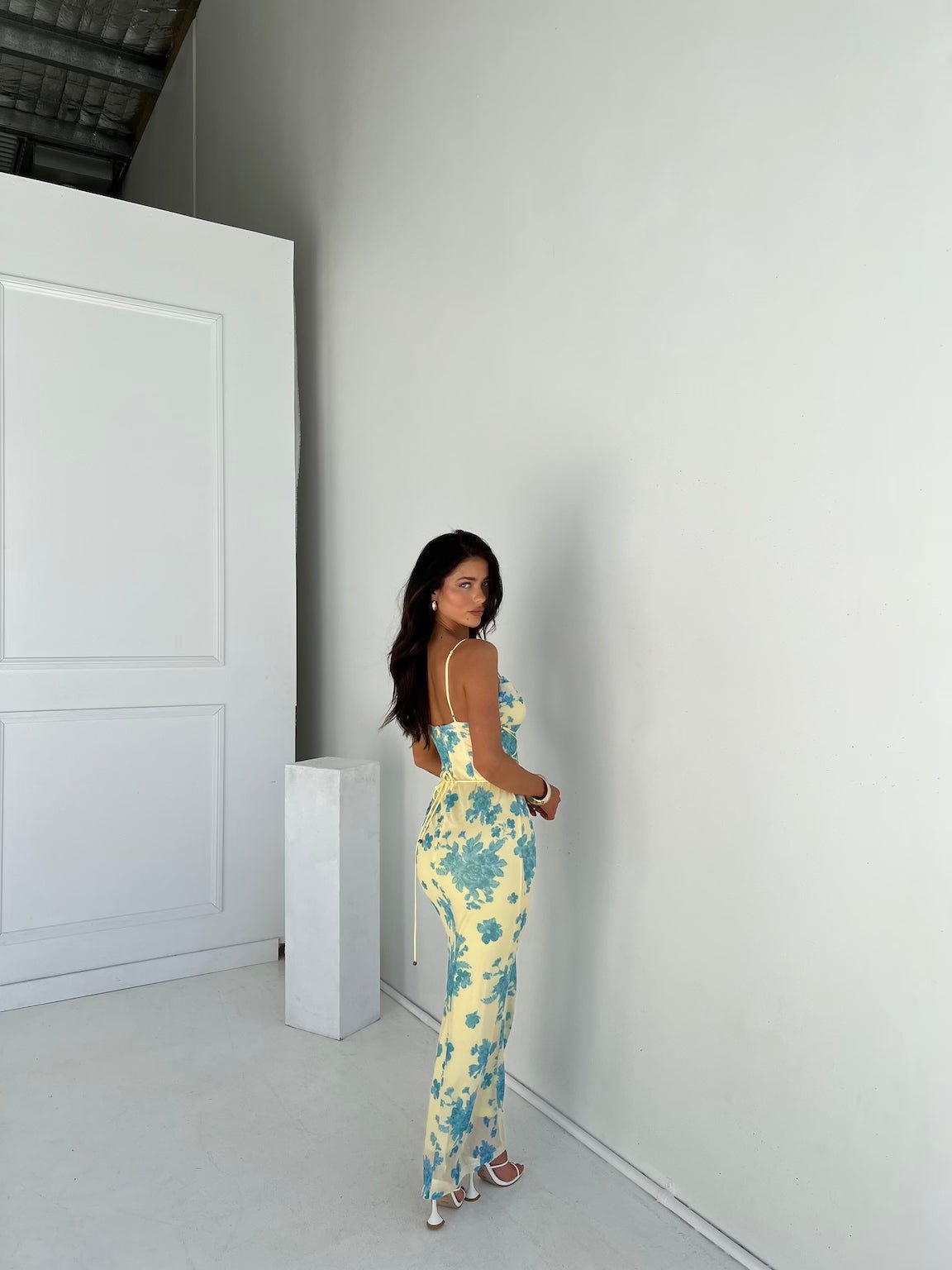 Miss | Jurk Dames Midi Bloemenprint - Polyester - Miss Madera MIS-0E9FEA
