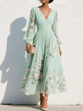 Miss | Jurk Dames Midi Bloemenprint - Viscose - Miss Madera MIS-8KCAWR
