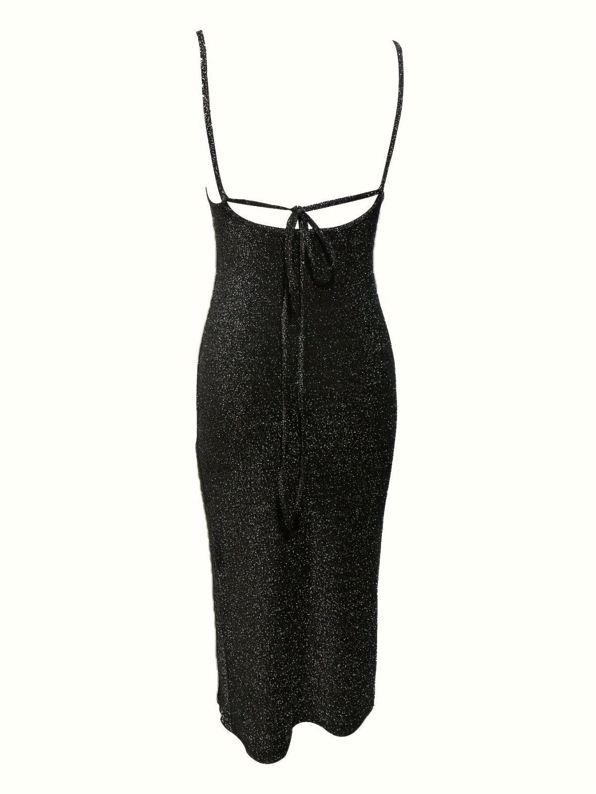 Miss | Jurk Dames Midi Bodycon Glitter - Polyester - Miss Madera MIS-CS57SQ