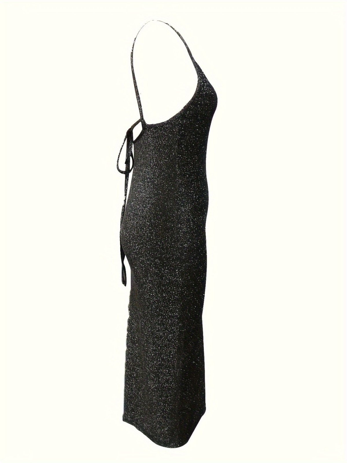 Miss | Jurk Dames Midi Bodycon Glitter - Polyester - Miss Madera MIS-CS57SQ