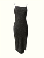 Miss | Jurk Dames Midi Bodycon Glitter - Polyester - Miss Madera MIS-CS57SQ