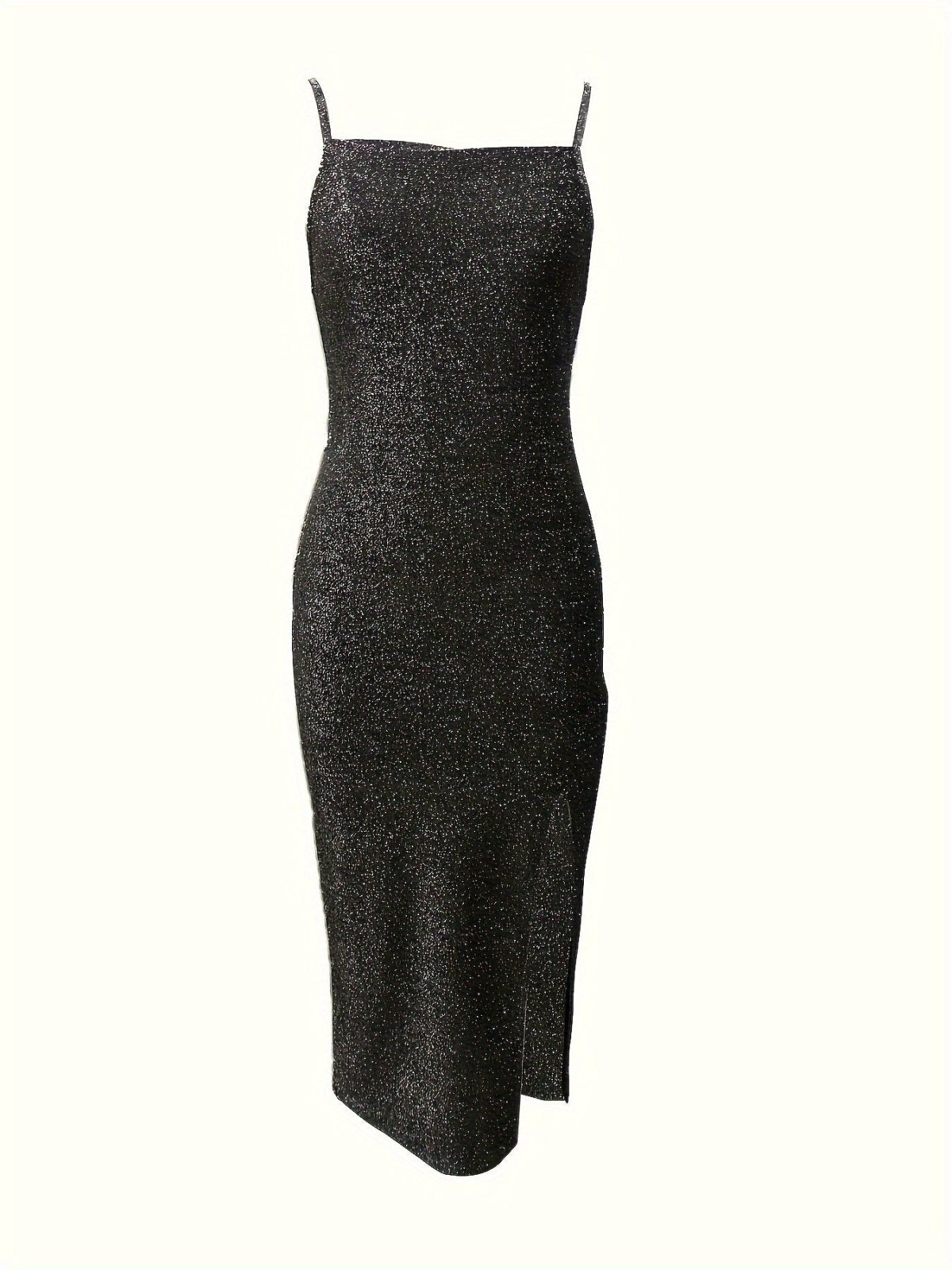 Miss | Jurk Dames Midi Bodycon Glitter - Polyester - Miss Madera MIS-CS57SQ