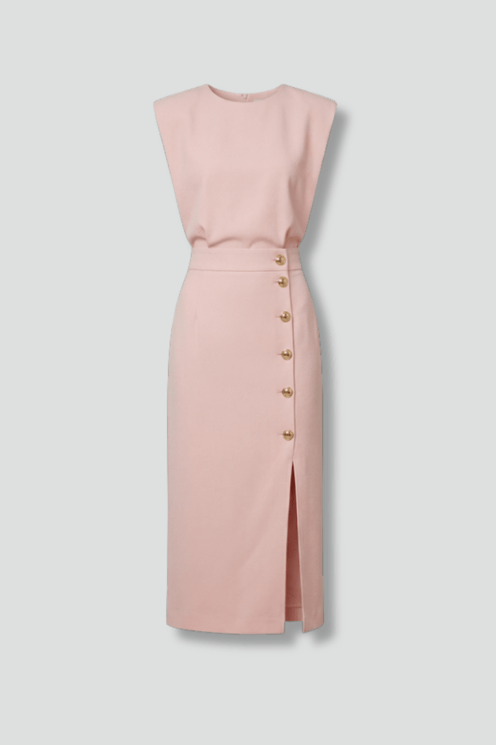 Miss | Jurk Dames Midi Casual Elegant - Polyester - Miss Madera MIS-E9A35E