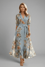 Miss | Jurk Dames Midi Casual - Polyester - Miss Madera MIS-B50080