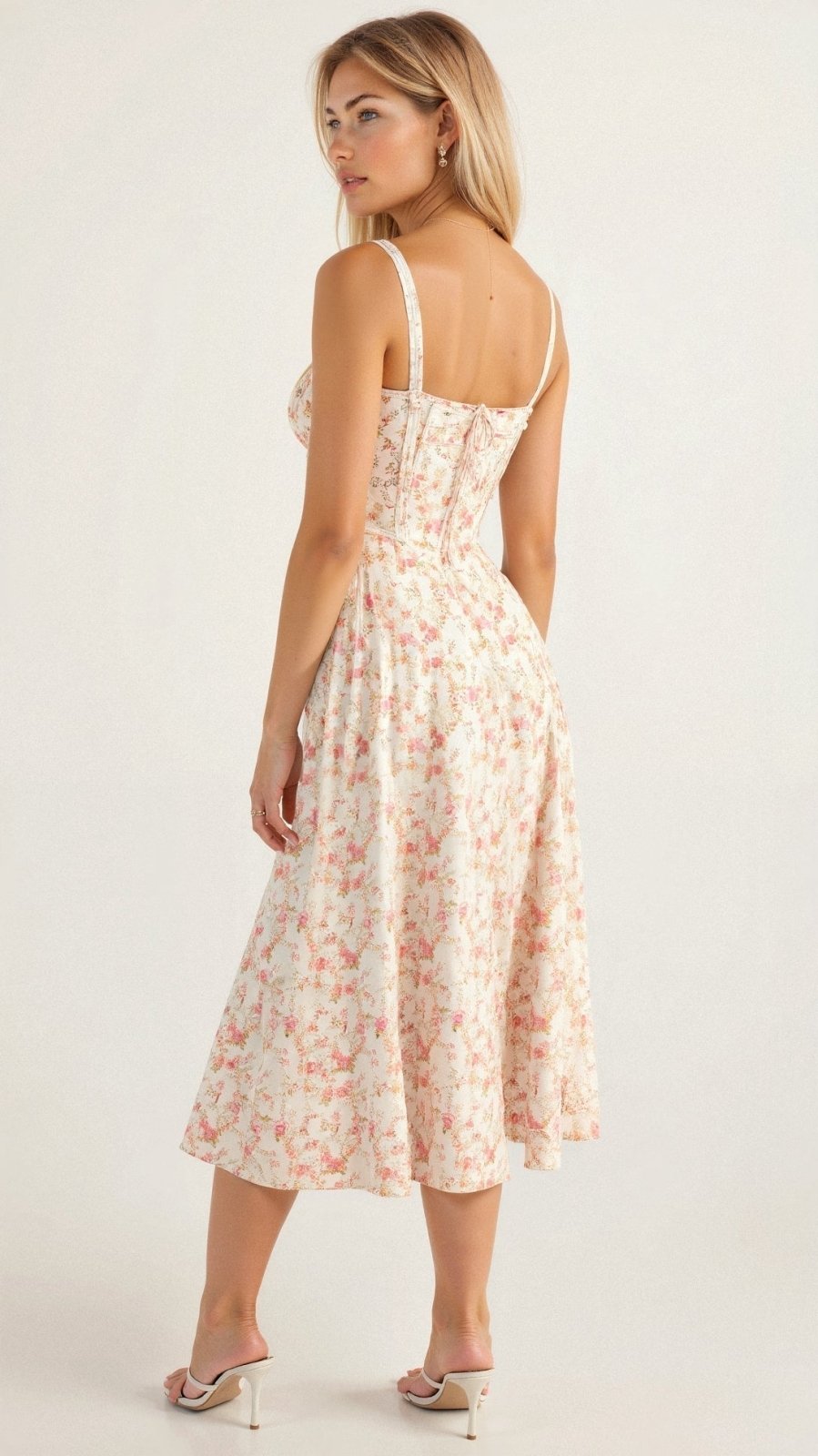 Miss | Jurk Dames Midi Casual Trendy - Polyester - Miss Madera MIS-274B1D