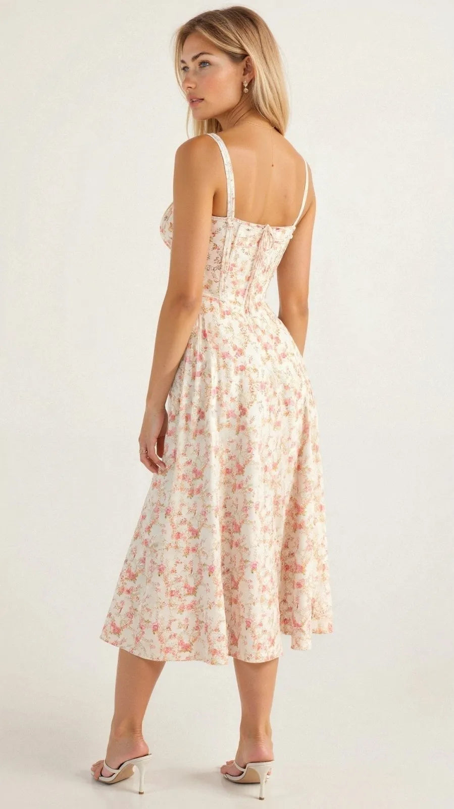 Miss | Jurk Dames Midi Casual Trendy - Polyester - Miss Madera MIS-274B1D