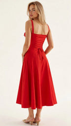 Miss | Jurk Dames Midi Casual Trendy - Polyester - Miss Madera MIS-0E9DC9