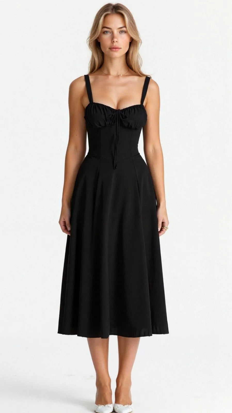 Miss | Jurk Dames Midi Casual Trendy - Polyester - Miss Madera MIS-140ED6