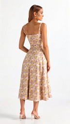 Miss | Jurk Dames Midi Casual Trendy - Polyester - Miss Madera MIS-1FBD0F