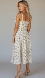 Miss | Jurk Dames Midi Casual Trendy - Polyester - Miss Madera MIS-E95C1A