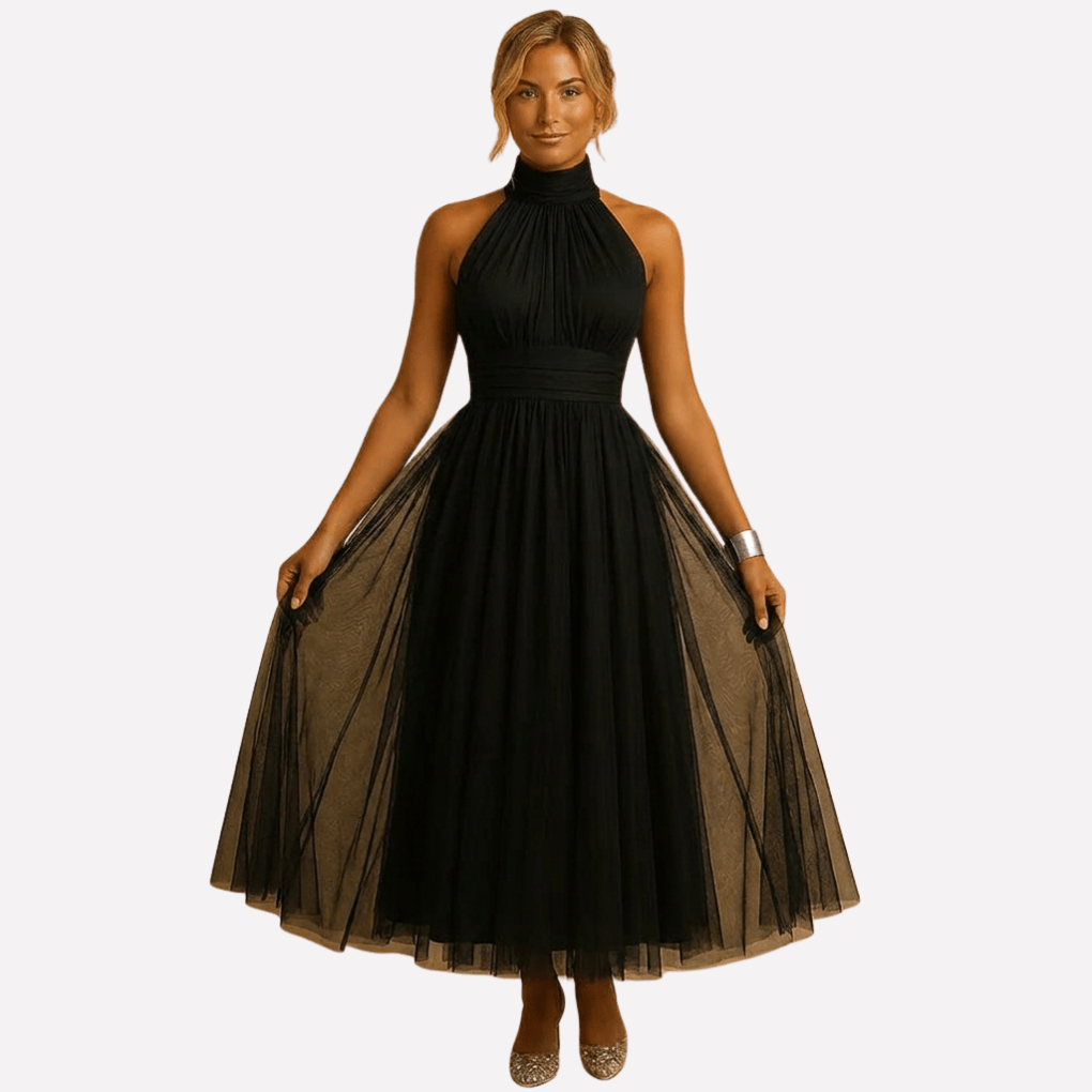 Miss | Jurk Dames Midi Casual - Viscose - Miss Madera