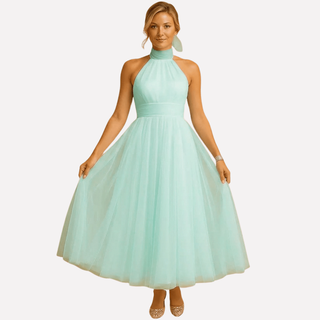 Miss | Jurk Dames Midi Casual - Viscose - Miss Madera