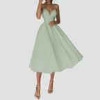 Miss | Jurk Dames Midi Cocktail Sweetheart - Polyester - Miss Madera MIS-4FEFLH