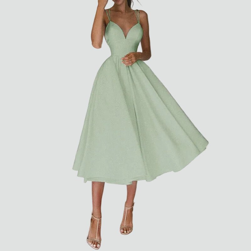 Miss | Jurk Dames Midi Cocktail Sweetheart - Polyester - Miss Madera MIS-4FEFLH