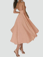 Miss | Jurk Dames Midi Cocktail Sweetheart - Polyester - Miss Madera MIS-BVRZIB