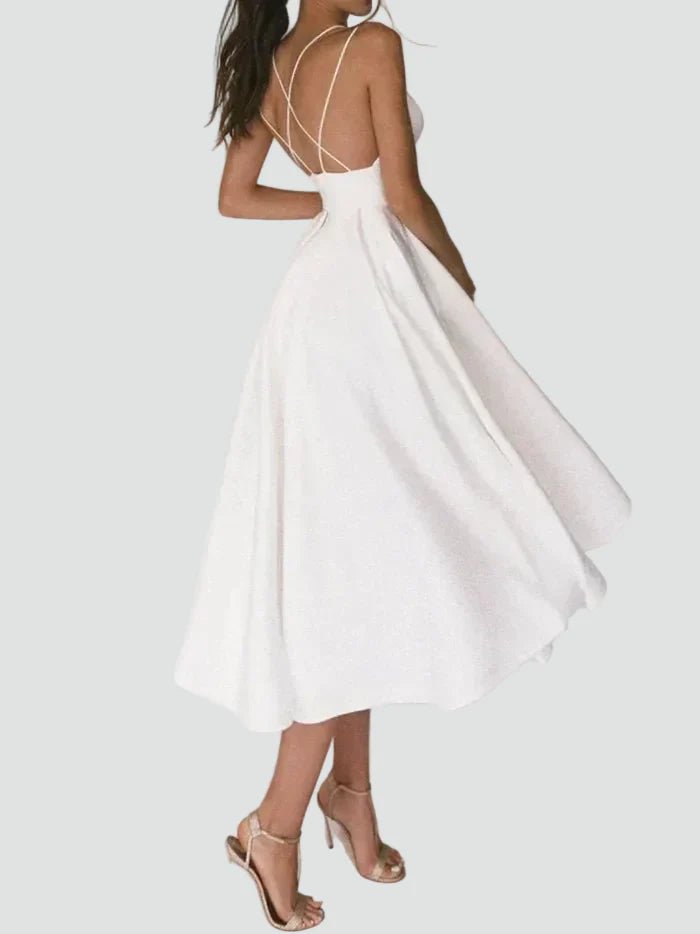 Miss | Jurk Dames Midi Cocktail Sweetheart - Polyester - Miss Madera MIS-BVRZIB