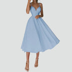 Miss | Jurk Dames Midi Cocktail Sweetheart - Polyester - Miss Madera MIS-CJVJPE