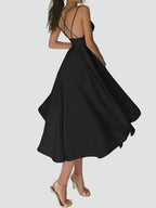 Miss | Jurk Dames Midi Cocktail Sweetheart - Polyester - Miss Madera MIS-BVRZIB