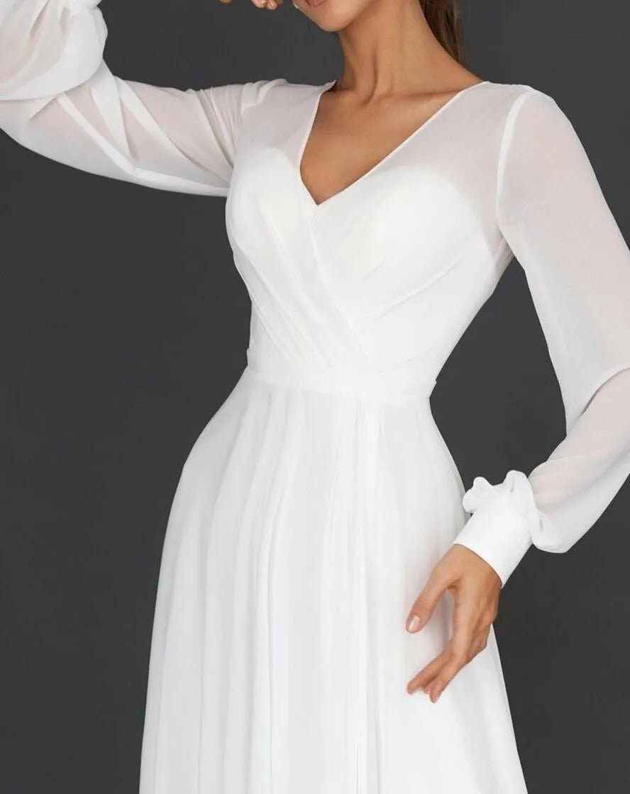Miss | Jurk Dames Midi Elegant - Chiffon - Miss Madera MIS-90EDE7