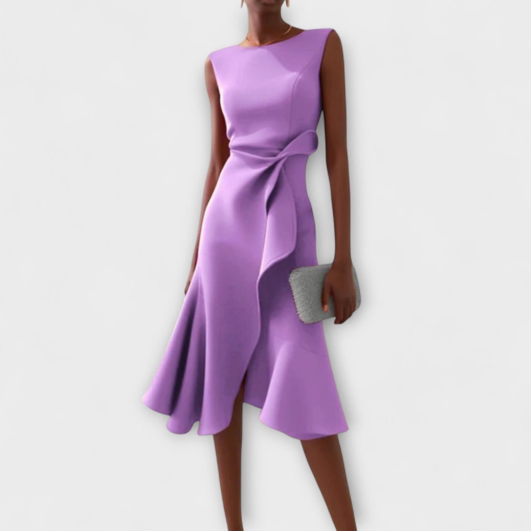 Miss | Jurk Dames Midi Elegant - Polyester - Miss Madera MIS-C8FEA7