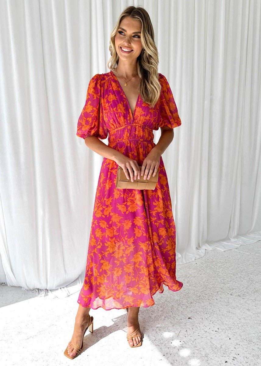 Miss | Jurk Dames Midi Elegant - Polyester - Miss Madera MIS-77F4B8